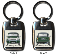 Triumph Vitesse Mk2 Convertible 1966-68 Keyring 5